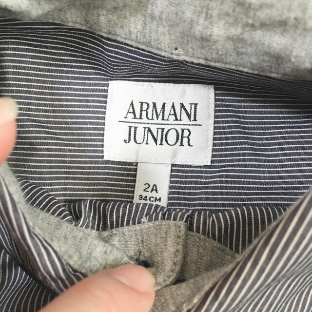 ARMANI JUNIOR(アルマーニ ジュニア)のアルマーニジュニア　シャツ キッズ/ベビー/マタニティのキッズ服男の子用(90cm~)(ブラウス)の商品写真