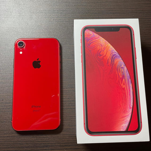 iPhone XR RED 【128GB SIMフリー 美品】