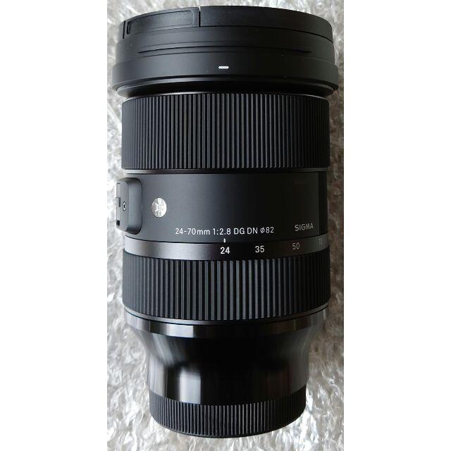 新品未使用　SIGMA 24-70mm F2.8 DG DN [ソニーE用] スマホ/家電/カメラのカメラ(レンズ(ズーム))の商品写真