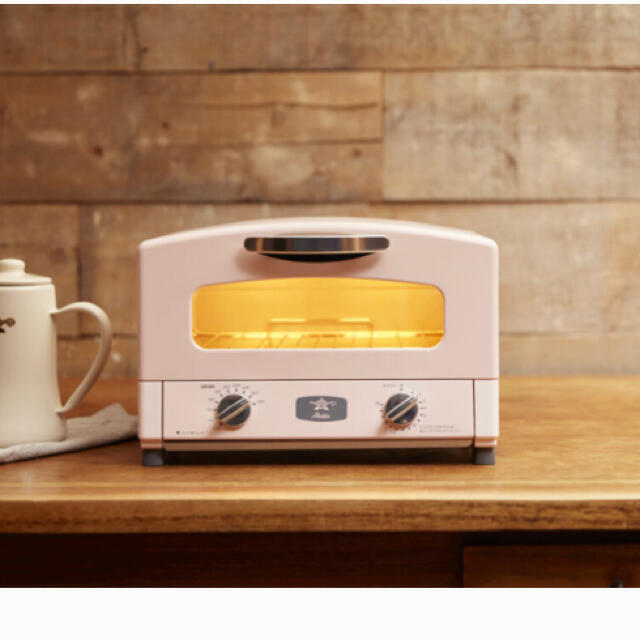 アラジン　トースター　ピンク　4枚焼き　限定色　新品未使用 スマホ/家電/カメラの調理家電(調理機器)の商品写真