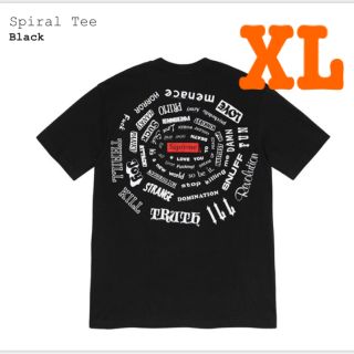 シュプリーム(Supreme)のsupreme spiral tee(Tシャツ/カットソー(半袖/袖なし))