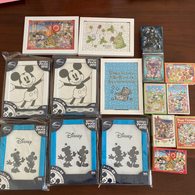 信頼 ディズニージグソーパズル204ピース 4つセット パズル