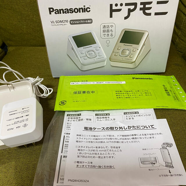 VL-MDM210-N ワイヤレスドアモニター　Panasonic ドアモニ