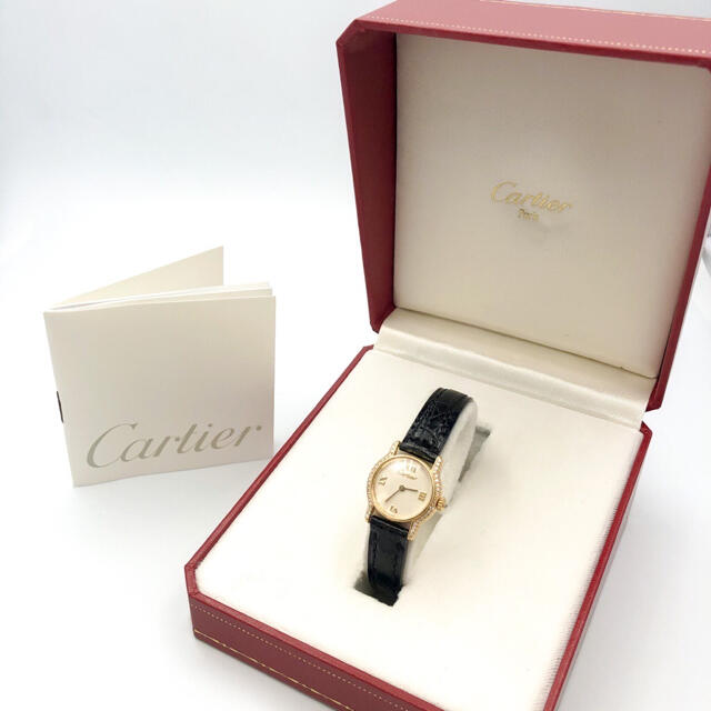 Cartier(カルティエ)の【仕上済】カルティエ リビエラ K18YG 純正ダイヤ レディース 腕時計 レディースのファッション小物(腕時計)の商品写真
