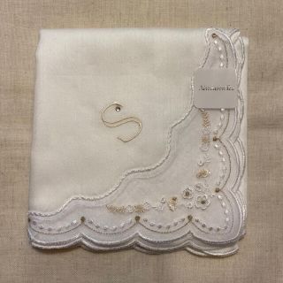 アフタヌーンティー(AfternoonTea)のアフタヌーンティー　ハンカチ　イニシャル　刺繍(ハンカチ)