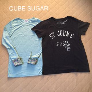 キューブシュガー(CUBE SUGAR)のキューブシュガー ２点セット(カットソー(長袖/七分))