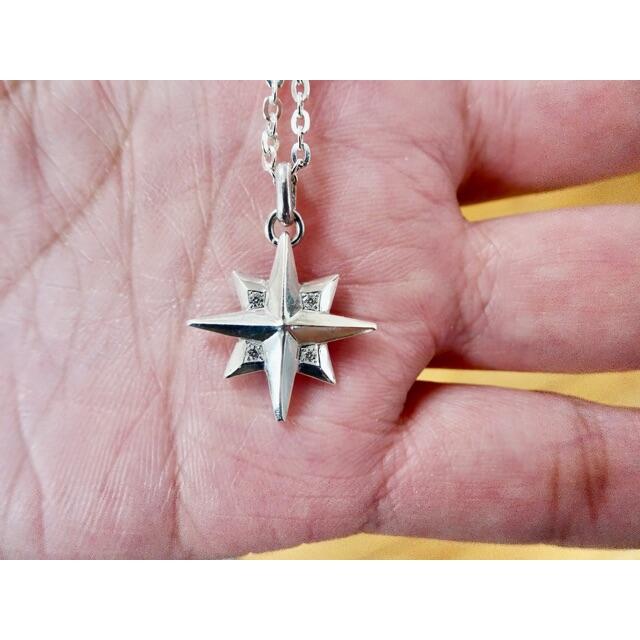 仁尾彫金『ギャラクシーダイヤペンダント』ハンドメイド201b
