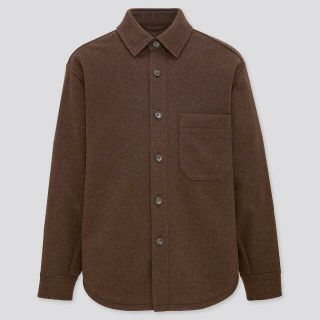 UNIQLO　オーバーシャツジャケット　Lサイズ　完売(シャツ)