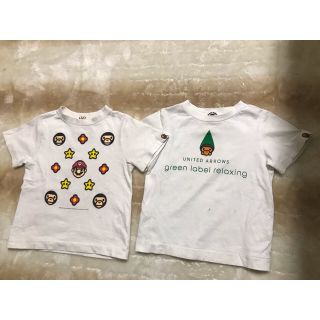 アベイシングエイプ(A BATHING APE)のAPE コラボTシャツ　マリオ　アローズ　2枚セット(Tシャツ/カットソー)