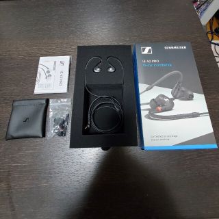 ゼンハイザー(SENNHEISER)のsennheiser ie 40 pro ブラック(ヘッドフォン/イヤフォン)