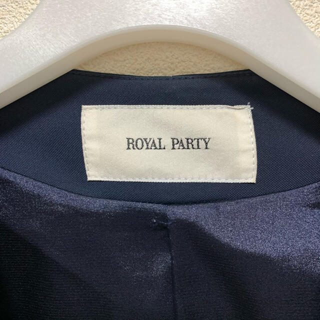 ROYAL PARTY(ロイヤルパーティー)のROYAL PARTY ライダースデザインジャケット レディースのジャケット/アウター(ライダースジャケット)の商品写真