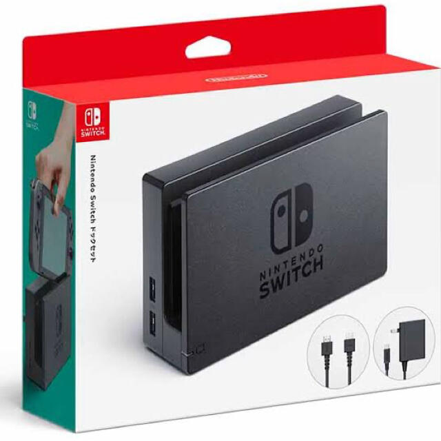 Switch ドック(マリオバージョン)　充電器　HDMIケーブル