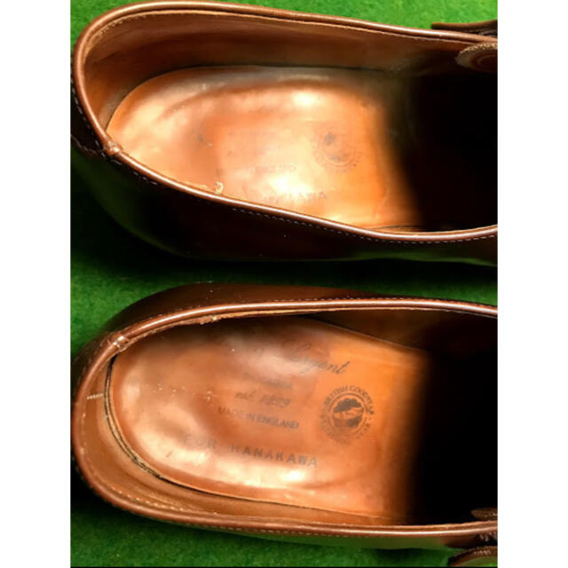 Alfred Sargent(アルフレッドサージェント)の専用:アルフレッドサージェント モンクストラップ 茶 26.5～27cm相当 メンズの靴/シューズ(ドレス/ビジネス)の商品写真