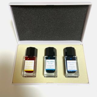 パイロット(PILOT)のiroshizuku-色彩雫　インク3色セット(夕焼け・孔雀・露草)(その他)