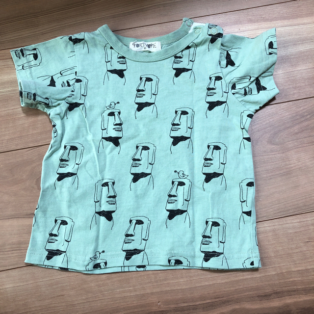 しまむら(シマムラ)のTシャツ　二枚おまとめ キッズ/ベビー/マタニティのキッズ服女の子用(90cm~)(Tシャツ/カットソー)の商品写真