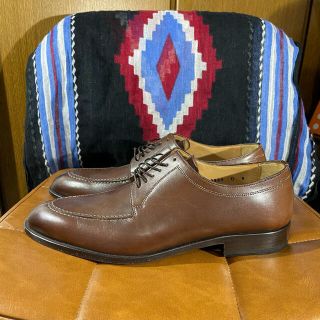 サントーニ(Santoni)のサントーニ ドレスシューズ Uチップ 焦茶 26.5cm SANTONI(ドレス/ビジネス)