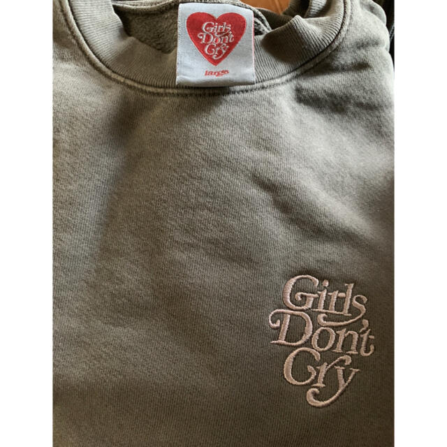 E-girls(イーガールズ)のgirl's don't cry crewneck L メンズのトップス(スウェット)の商品写真