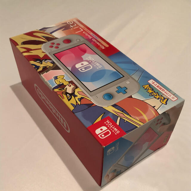 Nintendo Switch(ニンテンドースイッチ)の【限定/新品】Nintendo Switch Lite ザシアン・ザマゼンタ エンタメ/ホビーのゲームソフト/ゲーム機本体(携帯用ゲーム機本体)の商品写真