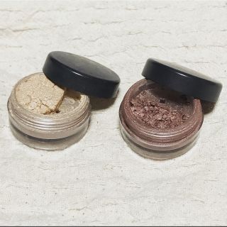 ベアミネラル(bareMinerals)のベアミネラル♡アイシャドウ♡ブラウン&ホワイトベージュ(アイシャドウ)