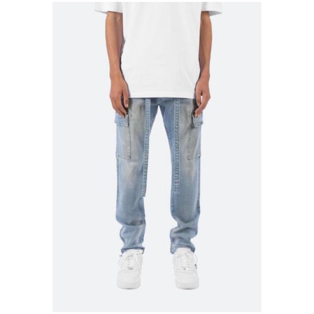 OFF-WHITE(オフホワイト)のmnml カーゴパンツ　デニム　パンツ　 メンズのパンツ(ワークパンツ/カーゴパンツ)の商品写真