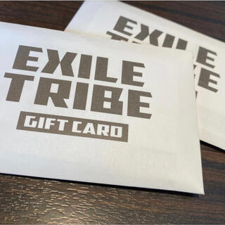 エグザイル(EXILE)のEXILE tribe ギフトカード(ミュージシャン)