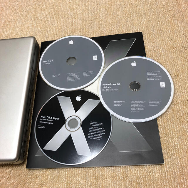 (ジャンク)PowerBook G4 12インチ