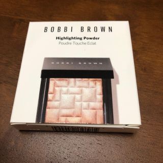 ボビイブラウン(BOBBI BROWN)の◆新品◆ ボビイブラウン ハイライティングパウダー #ピンクグロウ ハーフサイズ(フェイスカラー)