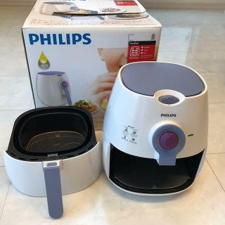 PHILIPS ノンフライヤー HD9299（中古品）※レシピ本付　箱あり(調理道具/製菓道具)