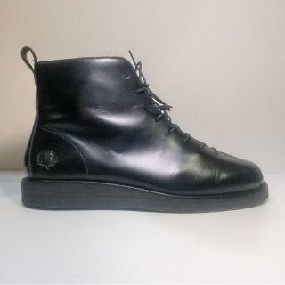 【未使用】Fred Perry フレッドペリー メンズ ブーツ ネイビー