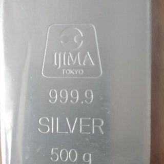 まあ様専用 シルバーインゴット 純銀地金500g2本の通販 by あんぼん's