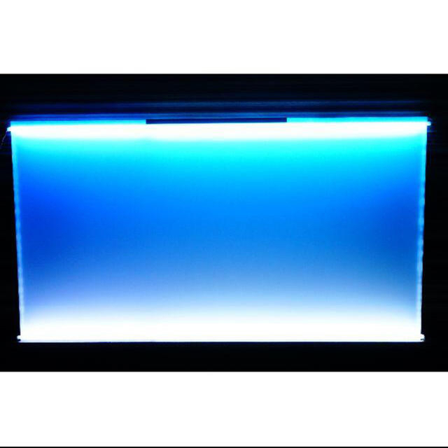 【60×36cm水槽用】LEDバックスクリーン（blue & white）