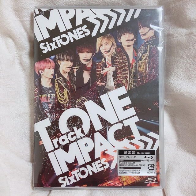 SixTONES Track ONE IMPACT Blu-ray