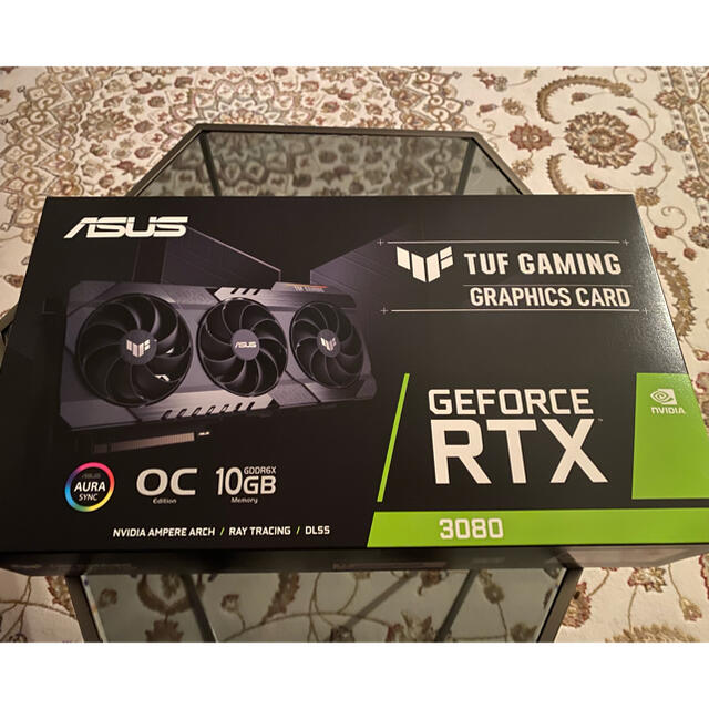 ASUS TUF-RTX3080-O10G-GAMINGPCパーツ