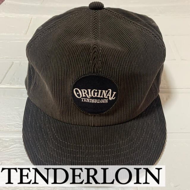 TENDERLOIN テンダーロイン キャップ コーデュロイ ブラウン cap ...