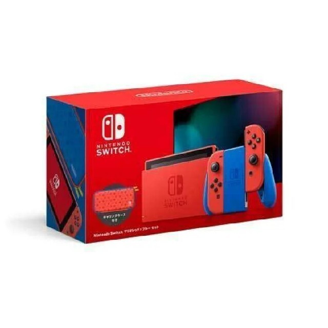 ニンテンドースイッチ本体　マリオレッド×ブルー本体　新品未使用