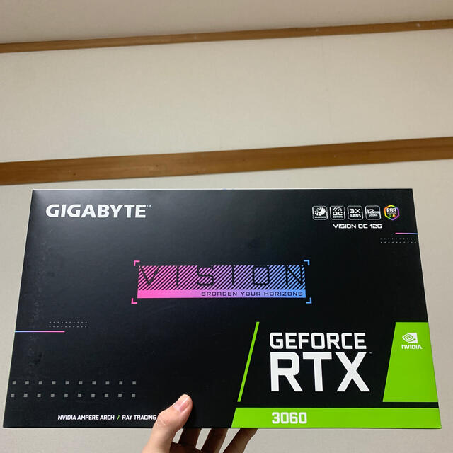 GIGABYTE RTX 3060 GV-N3060VISION OC-12GD