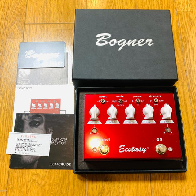 Bogner Ecstasy Red  ボグナー エクスタシーレッド 楽器のギター(エフェクター)の商品写真