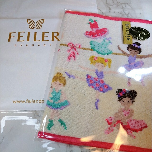 FEILER(フェイラー)のFEILER　フェイラー　タオルハンカチ　バレエ レディースのファッション小物(ハンカチ)の商品写真