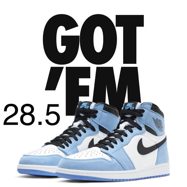 NIKE JORDAN 1 エアジョーダン 1 University Blue