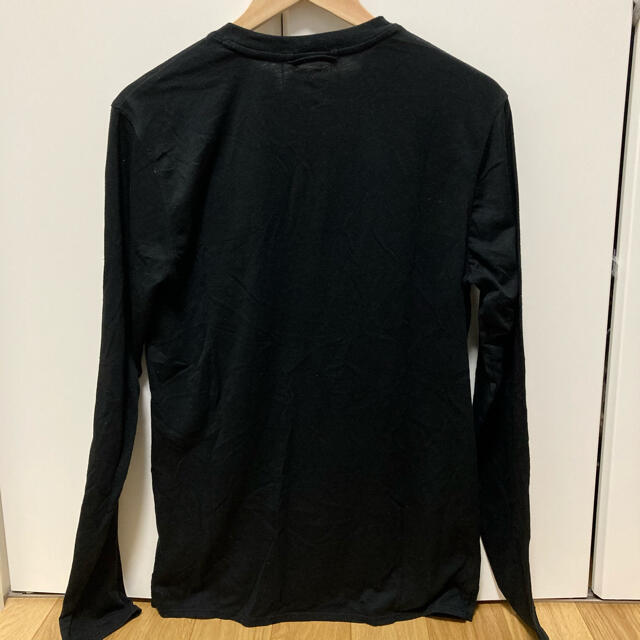 NIKE(ナイキ)のジョーダン ジャンプマンロゴ ロングTシャツ US Sサイズ 日本Mサイズ 黒 メンズのトップス(Tシャツ/カットソー(七分/長袖))の商品写真