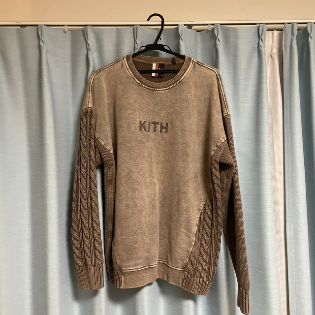 Kith Combo Knit Crewneck Cinder / XL - ニット/セーター