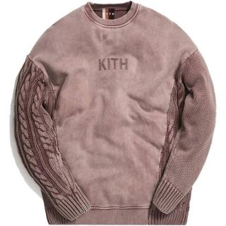 シュプリーム(Supreme)のKith Combo Knit Crewneck Cinder / XL(ニット/セーター)