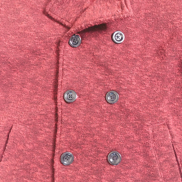 Pコート メンズ ピーコート　ワインレッド メンズのジャケット/アウター(ピーコート)の商品写真