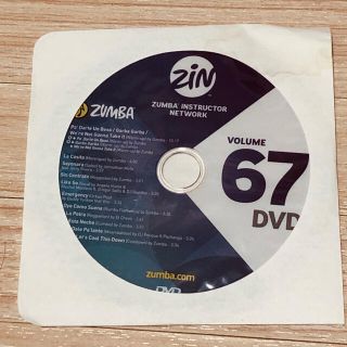 ズンバ(Zumba)のZUMBA ZIN 67 DVD(スポーツ/フィットネス)