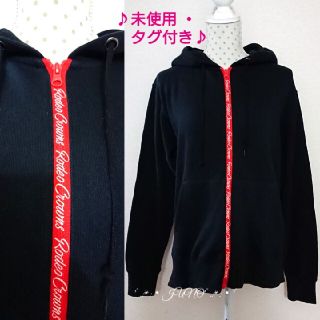 ロデオクラウンズ(RODEO CROWNS)のBLKロゴファスナーPK♡RODEO CROWNS ロデオクラウンズ タグ付き(パーカー)