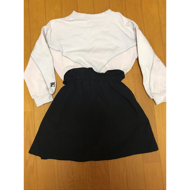 SNIDEL(スナイデル)のSNIDEL×FILA キッズワンピース キッズ/ベビー/マタニティのキッズ服女の子用(90cm~)(ワンピース)の商品写真