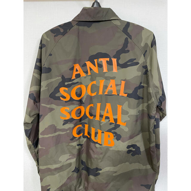 値下げ可】anti social social club コーチジャケットカモ 海外注文