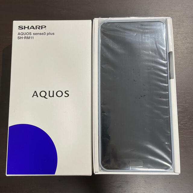 AQUOS(アクオス)のAQUOS sense3 plus SH-RM11 スマホ/家電/カメラのスマートフォン/携帯電話(スマートフォン本体)の商品写真