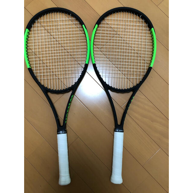 wilson(ウィルソン)のウィルソン　テニスラケット　blade 98Ｌ2本セット スポーツ/アウトドアのテニス(ラケット)の商品写真