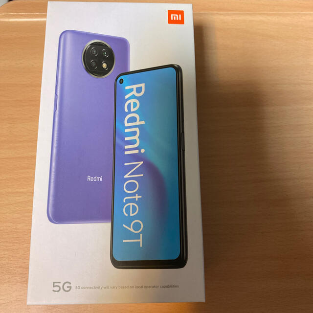 Redmi Note 9T　ブラック 新品未使用